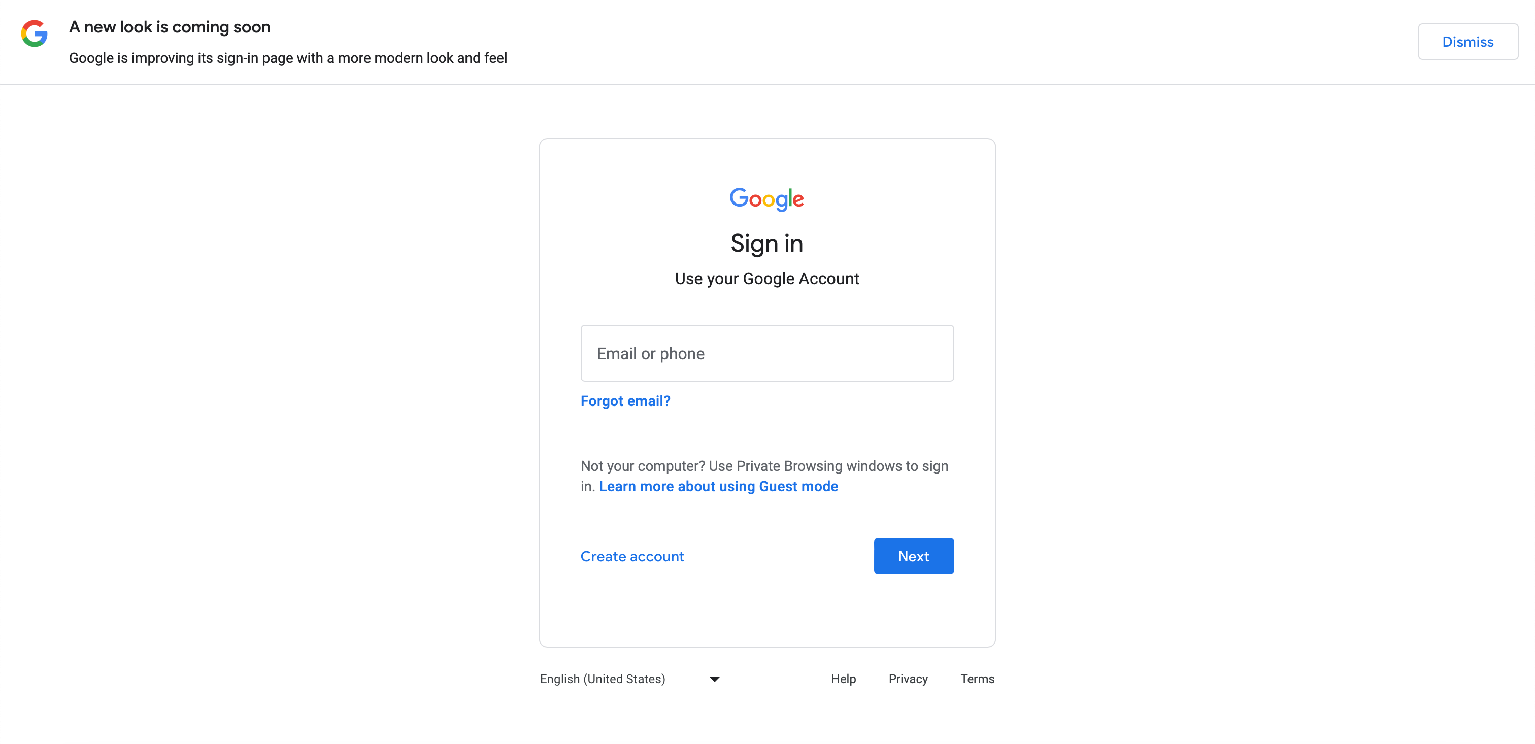 Google Redesign
